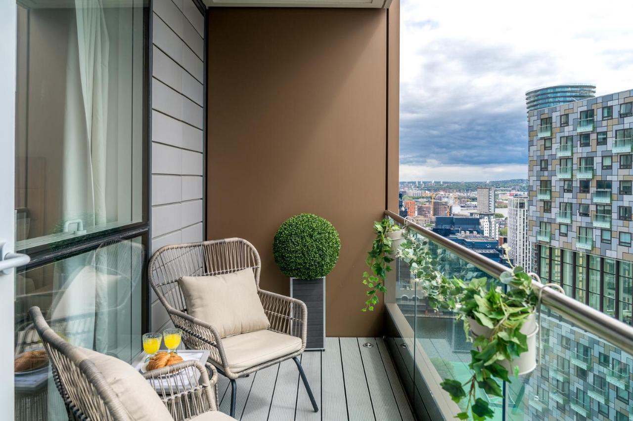 Luxurious Spacious 2Bed Suites Skyline River Views By Canary Wharf London Exterior photo